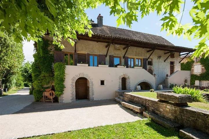 Maison de vacances pour 9 personnes, avec jardin et piscine à Boyer