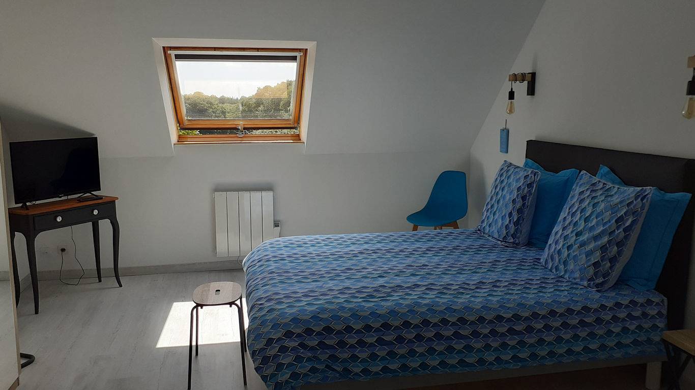 Ty Armelle - Grande chambre in Combrit, Côte de Cornouaille