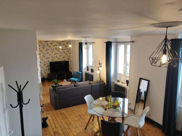 Appartement de vacances pour 2 personnes, avec Terrasse et Jardin dans Saint-Brieuc