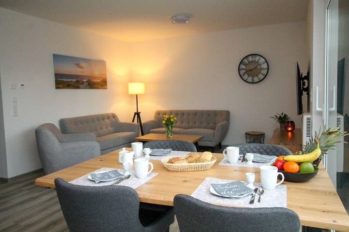 Ferienhaus für 6 Personen, mit Terrasse und Garten sowie Sauna in Barßel
