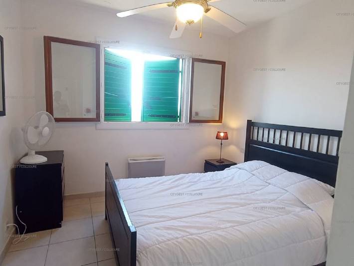 Ganze Wohnung, 1-Zi-Wohnung in Collioure mit Pool, Parkplatz und Meerblick in La Côte Vermeille, Collioure