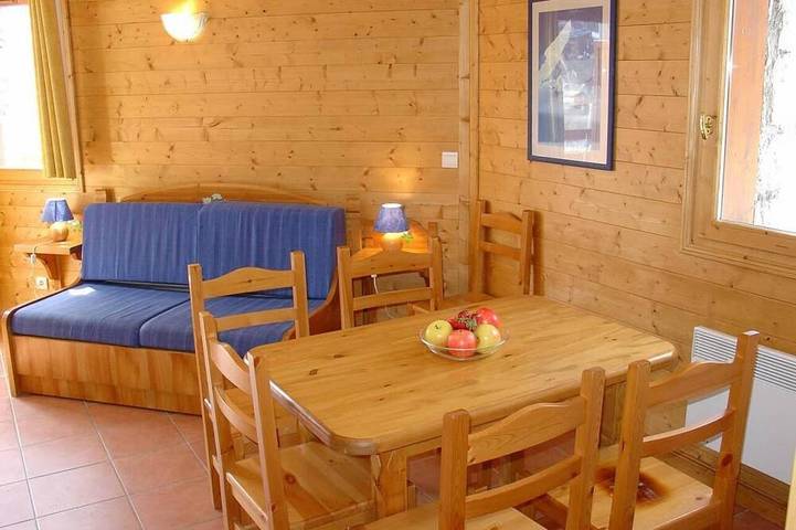 Appartement de vacances pour 6 personnes, avec balcon, animaux acceptés dans Plagne Soleil