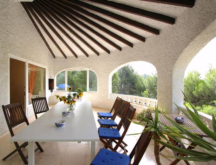 Casa rural para 7 personas, con piscina y jardín además de vistas al lago y vistas en Altea - 3