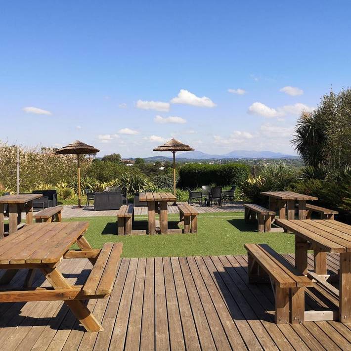 Camping pour 6 personnes, avec piscine ainsi que vue et terrasse à Bidart - 3