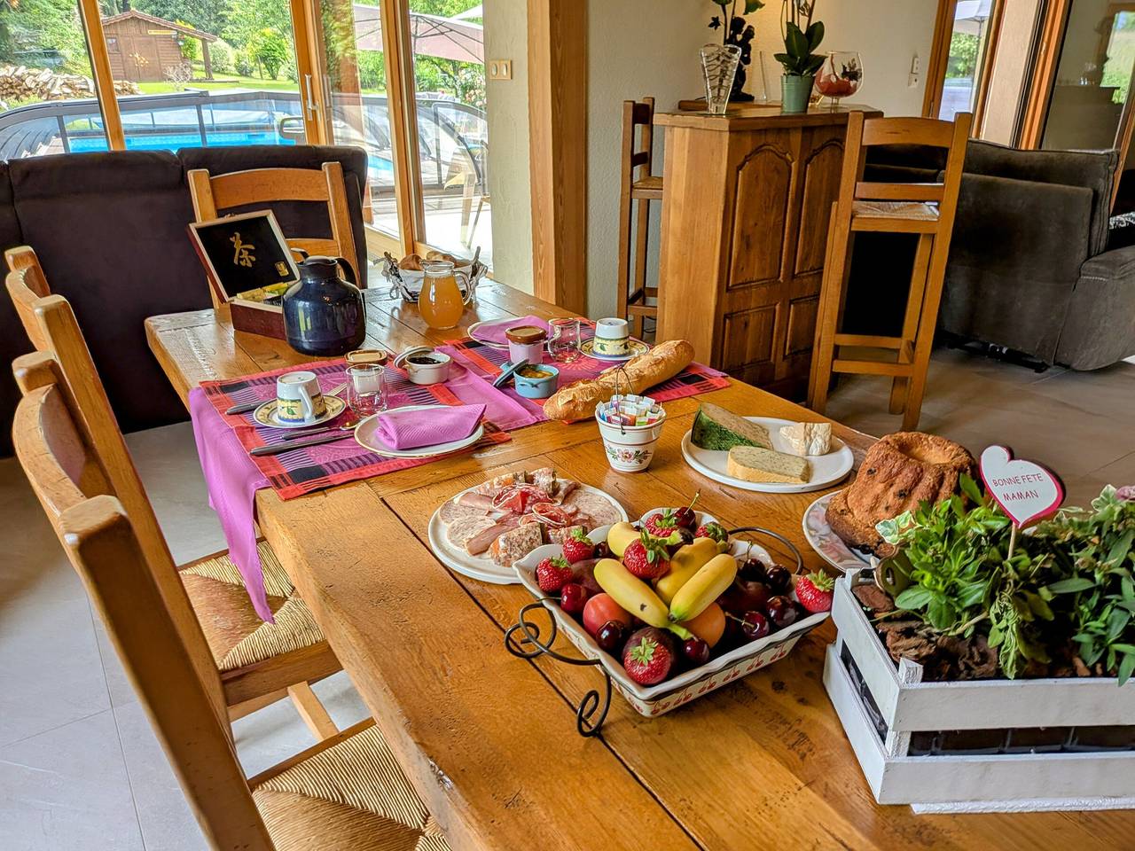 Spacious room with pool, spa, and hammam in Anould, Saint-Dié-des-Vosges