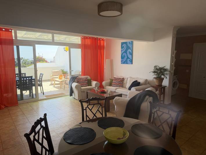 Ferienhaus 'Casita Canaria' mit Meerblick, privatem Pool und WLAN in La Asomada, Tías