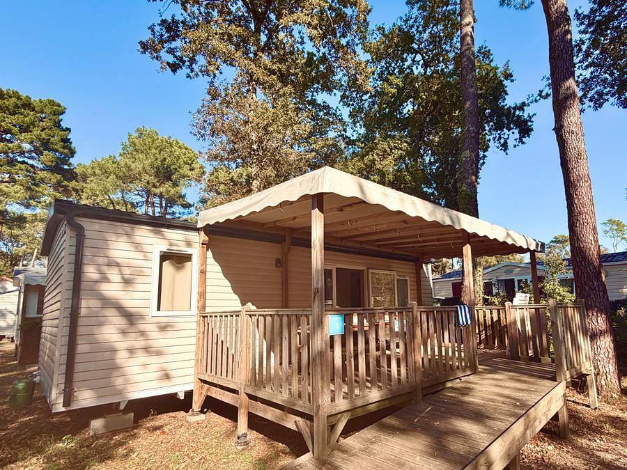 Camping Paradis - Les Rochelets - Mobilhome 4 personnes - Cottage Hélios 2 Chambres Pmr in Saint-Brevin-les-Pins, Côte de Jade