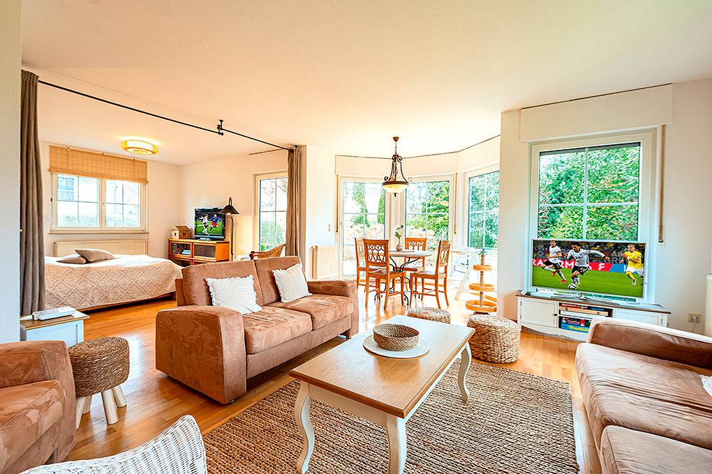 Ganze Ferienwohnung, D 120.014 - Haus Marina, Fewo Eg in Ostseebad Glowe, Glowe