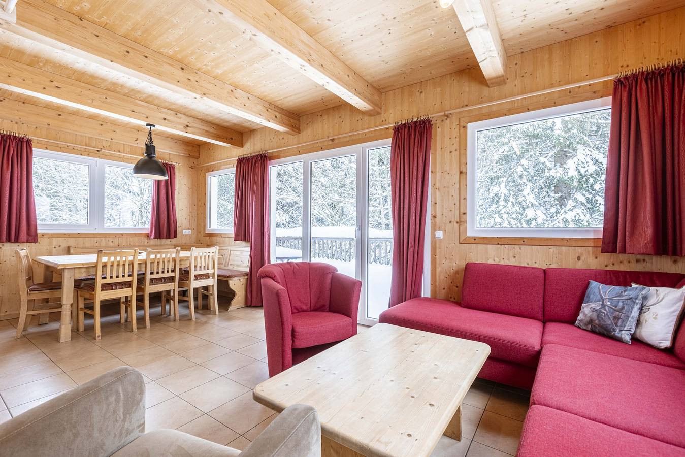 Ferienhaus für 11 Personen mit Sauna in Annaberg-Lungötz, Tennengau