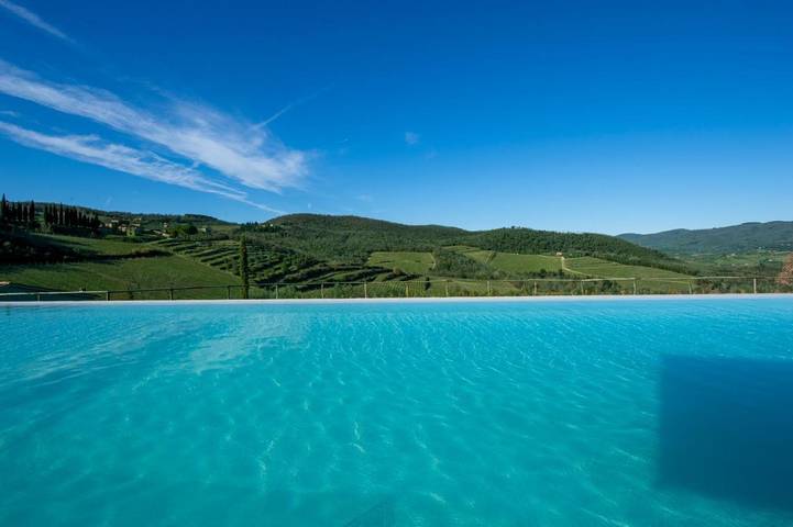 Maison d’hôte pour 2 personnes, avec vue et sauna ainsi que piscine et jardin à Greve In Chianti - 4