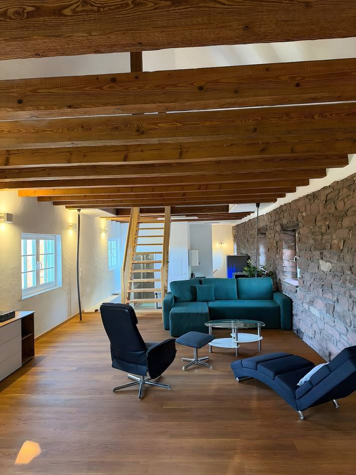 Entire apartment, Apartment 'Albtalblick' with Shared Garden and Wi-Fi in Marxzell, Northern Black Forest