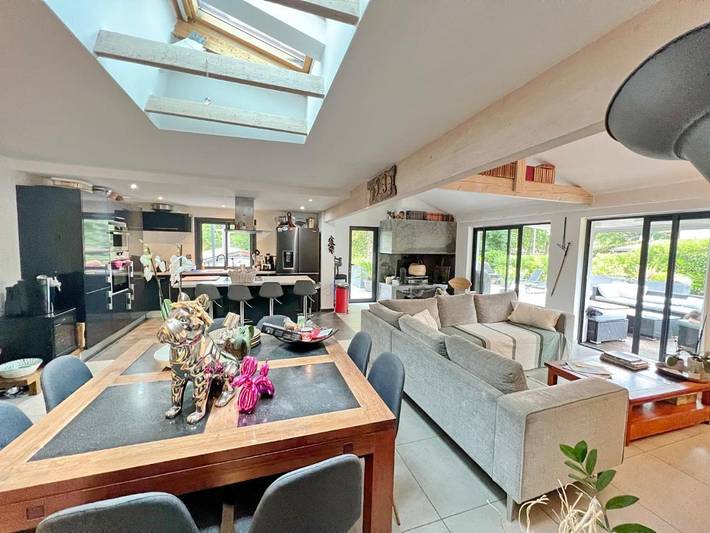 Villa pour 8 personnes, avec jardin ainsi que vue et piscine à Bidart - 2