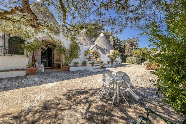 Trullo für 4 Personen, mit Pool und Balkon/Terrasse, mit Haustier in Italien - 4