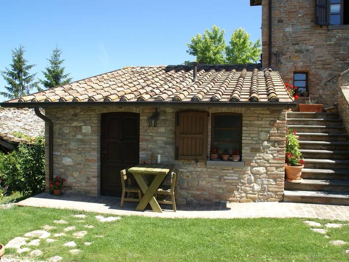Ferienhaus für 2 Personen, mit Terrasse und Garten sowie Pool in Umbrien - 3