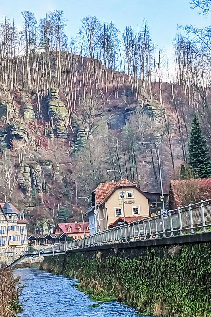 Ferienwohnung für 8 Personen, mit Terrasse, mit Haustier in der Böhmische Schweiz - 2