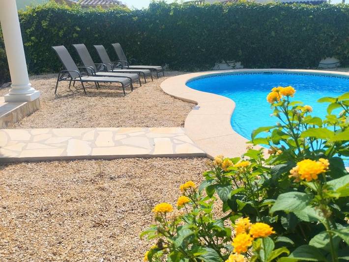 Casa rural para 7 personas, con jardín y piscina en Beniarbeig - 3