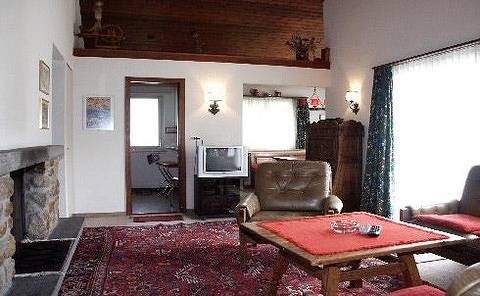 Hütte für 5 Personen, mit Garten und Balkon sowie Ausblick in Davos - 4