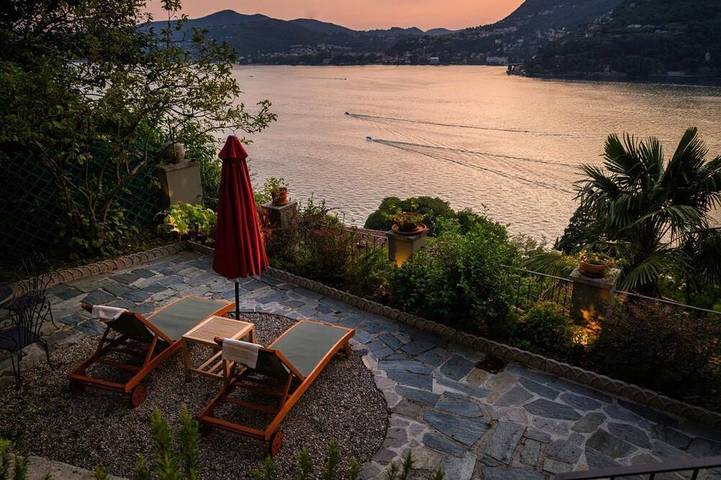 Villa La Solitaria in Blevio, Comer See