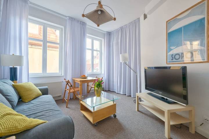 Cały apartament, Apartament wakacyjny dla 4 osób in Sopot, Zatoka Gdańska