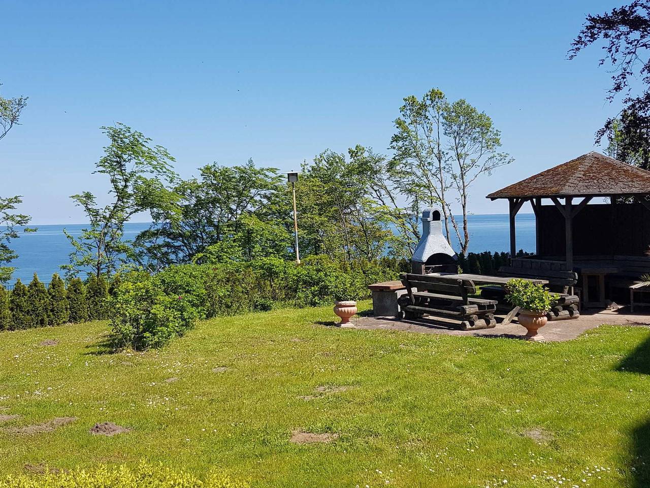 Ganze Ferienwohnung, Residenz Seeblick 12 mit seitlichem Ostseeblick - Appartement 12 mit Balkon in Sellin, Rügen