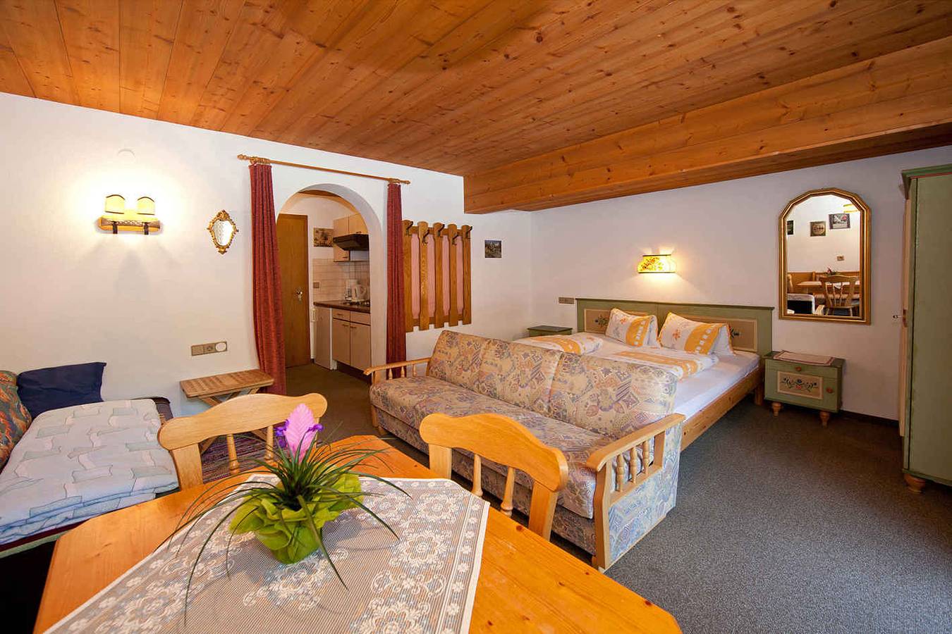 Ganzes Studio, Studio mit Balkon für 2 Personen  in Hart im Zillertal, Ski-Optimal Hochzillertal