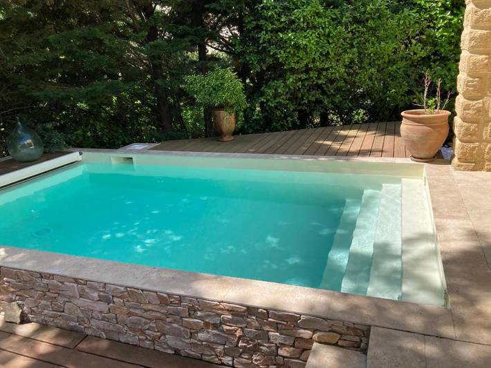 Location de vacances pour 8 personnes, avec jardin et piscine à Laudun-l'Ardoise - 2