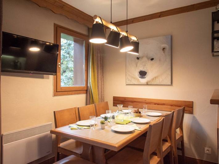 Gîte pour 6 personnes, avec balcon à Les Avanchers-Valmorel - 3