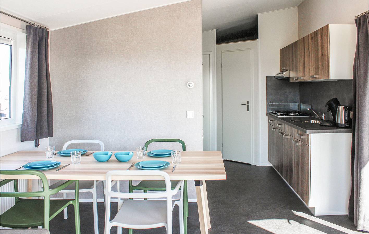 Vacation house for 4 people with terrace in Lauwersmeer, North Sea Netherlands