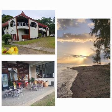 Maison d’hôte pour 4 personnes, avec jardin dans Mo'orea