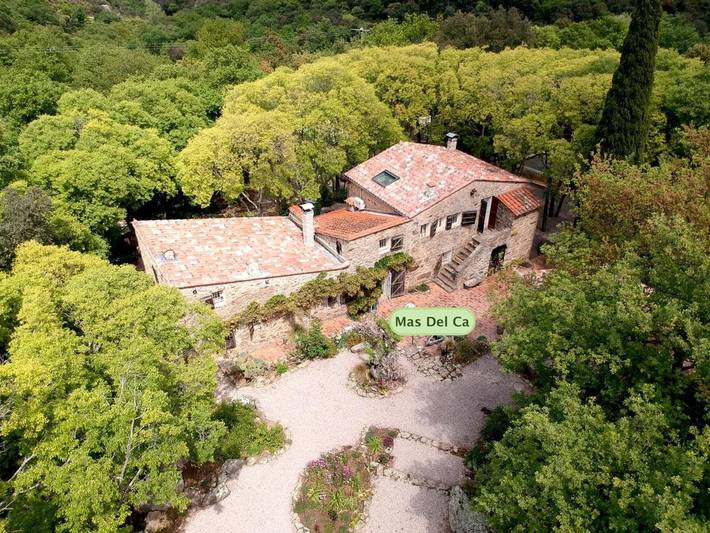 Chambre d’hôte pour 5 personnes, avec vue ainsi que piscine et jardin dans les Pyrénées-Orientales - 2
