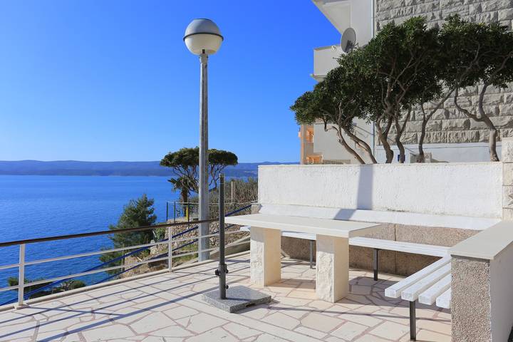 Ganze Wohnung, Studio Appartement am Strand Mimice, Omis As-18149-c in Mimice, Omis-Riviera