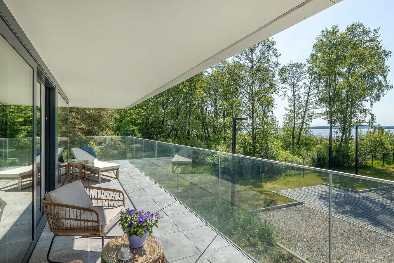 Ganze Wohnung, Ferienwohnung für 6 Personen mit Pool in Powiat Koszaliński