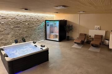 Ferienhaus für 8 Personen, mit Pool, mit Haustier in Hessen