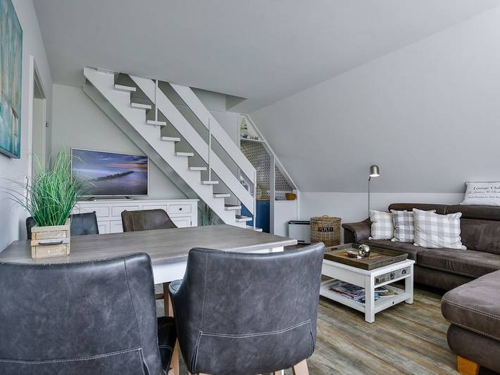 Ganze Ferienwohnung, Maison sur Mer - Gemütliche Wohnung in strandnaher Lage mit Balkon in Südausrichtung. in Nordfriesische Inseln (Schleswig-Holstein) (Schleswig-Holstein), Hörnum