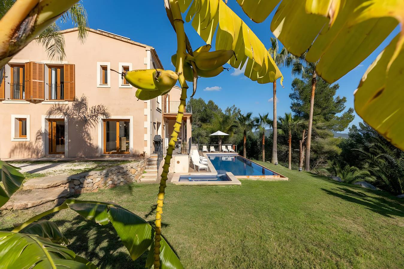 Villa 'Foners' with Sea View, Wi-Fi and Air Conditioning in Felanitx, South Majorca