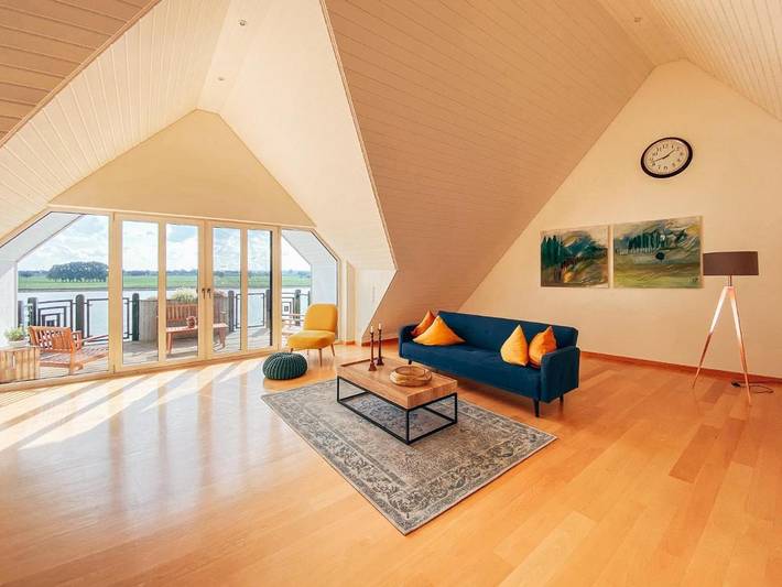 Ferienwohnung für 8 Personen, mit Balkon und Terrasse sowie Ausblick in Emmerich