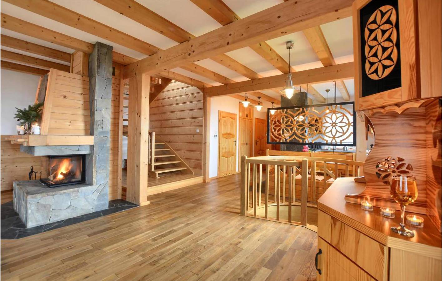 Ferienhaus für 10 Personen mit Terrasse in Karpaten (Polen)