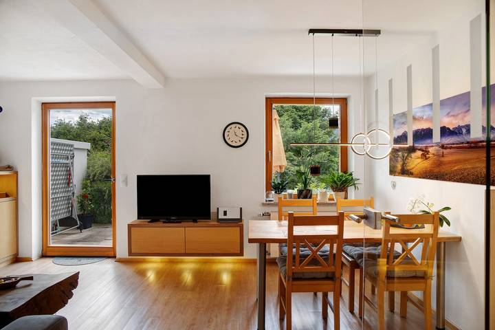 Ferienwohnung für 3 Personen, mit Garten in Das Blaue Land - 3