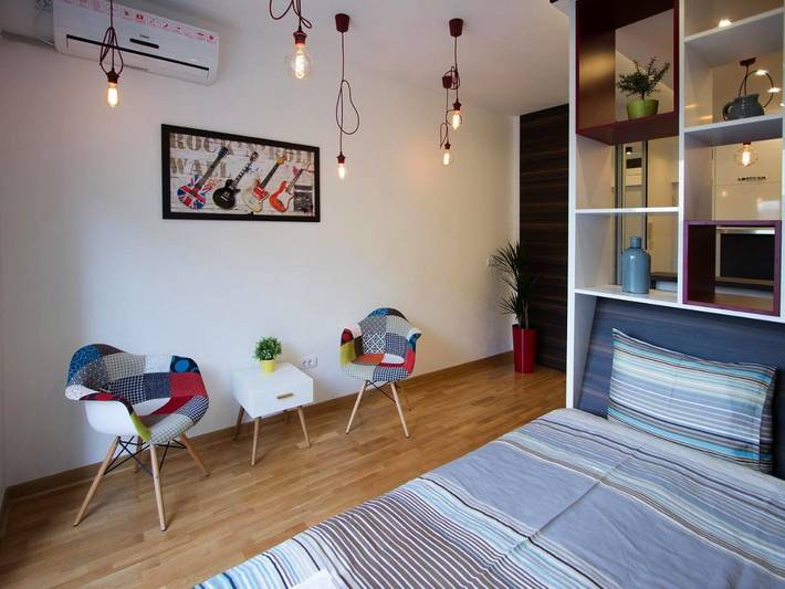 Apartament wakacyjny dla 2 osób, z widok i ogród w Belgrad
