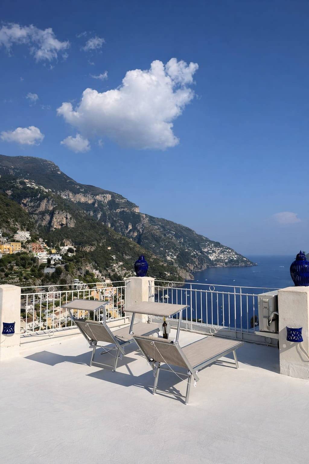 Villa Panoramica luxury Positano- vista mare in Spiaggia Fornillo, Positano