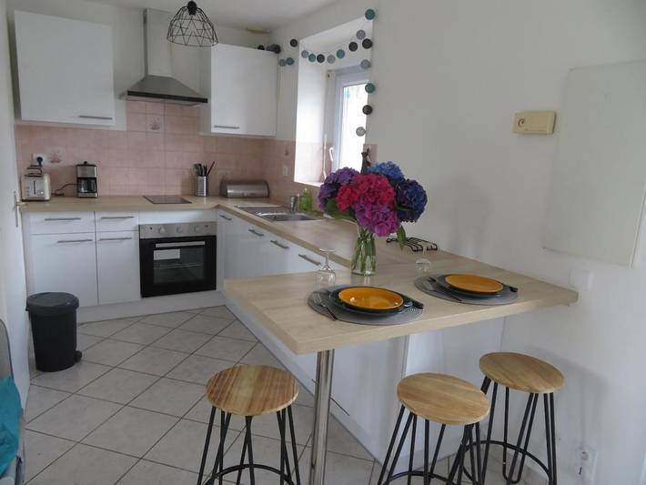 Location de vacances pour 3 personnes, avec jardin et vue à Pluneret - 4