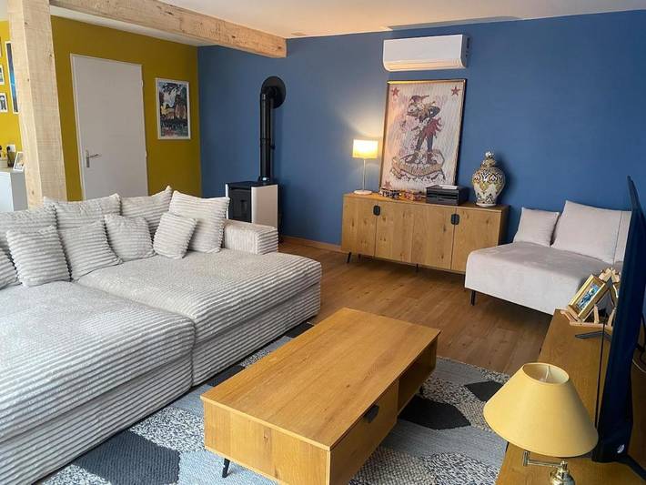 Location de vacances pour 6 personnes, avec Terrasse et Jardin dans Saint-Germain-des-Fossés