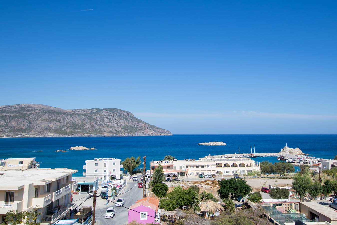 Appartement met Zee- en Bergzicht in Karpathos, foto 10