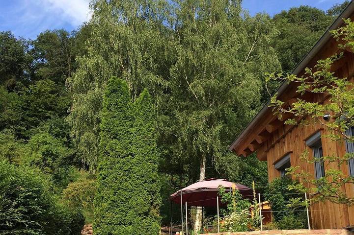 Hütte für 10 Personen, mit Sauna und Terrasse sowie Whirlpool und Garten im Odenwald - 3