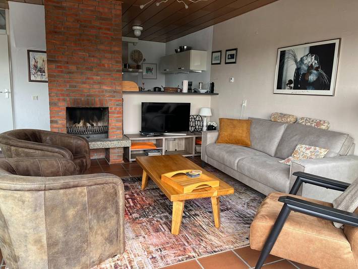 Ferienhaus für 5 Personen, mit Ausblick und Garten sowie Terrasse, kinderfreundlich am Ijsselmeer