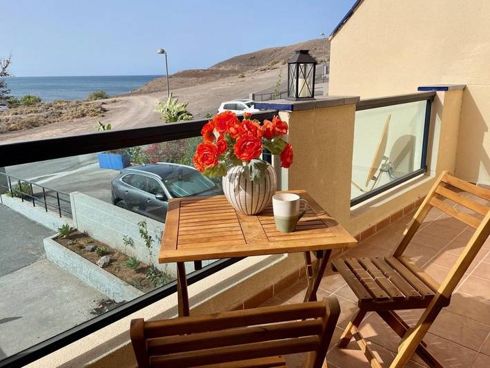 Ferienhaus für 6 Personen, mit Balkon und Terrasse sowie Ausblick in Pájara