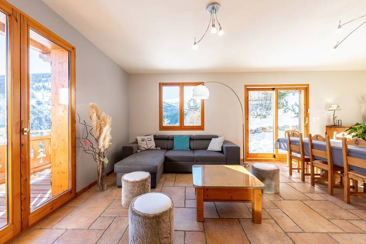 Chalet pour 10 personnes, avec jardin, animaux acceptés à Valloire - 4