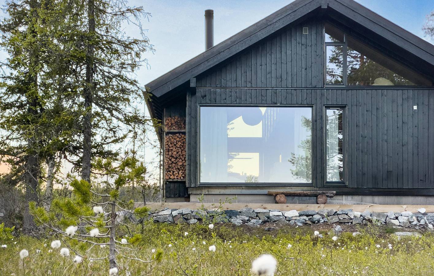 Ferienhaus für 8 Personen mit Ausblick in Hjartdal