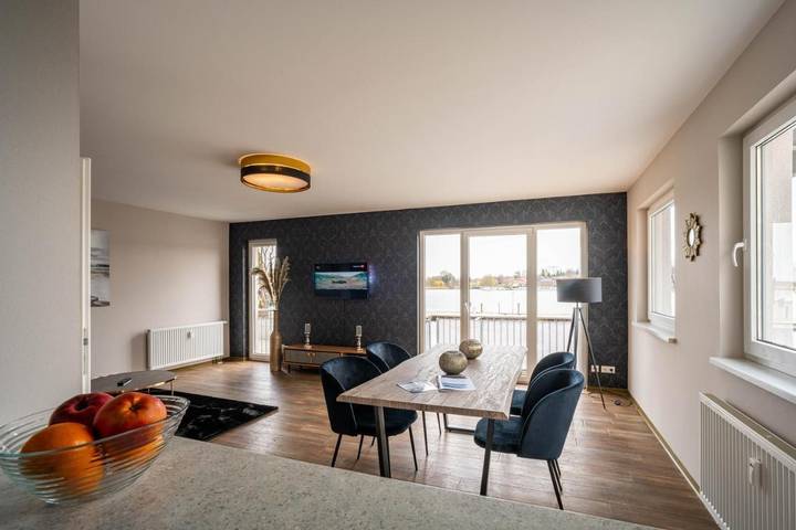 Ferienhaus für 4 Personen, mit Seeblick und Ausblick sowie Balkon in Malchow - 3