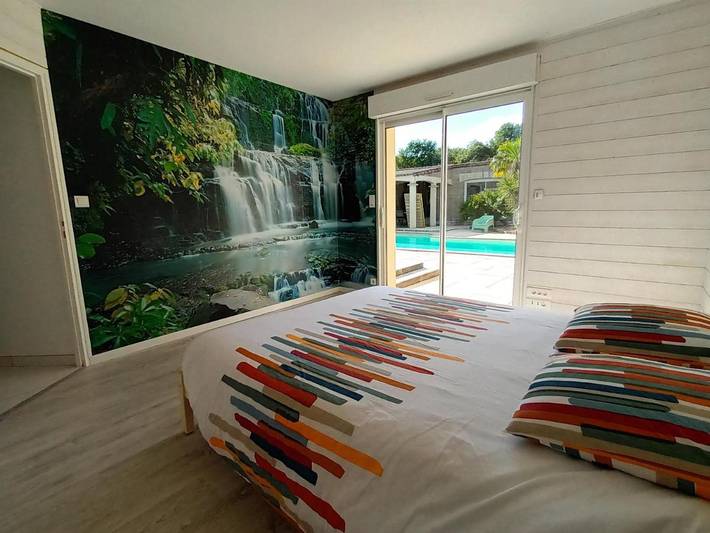 Location de vacances pour 10 personnes, avec piscine et terrasse, animaux acceptés à Le Fuilet - 4